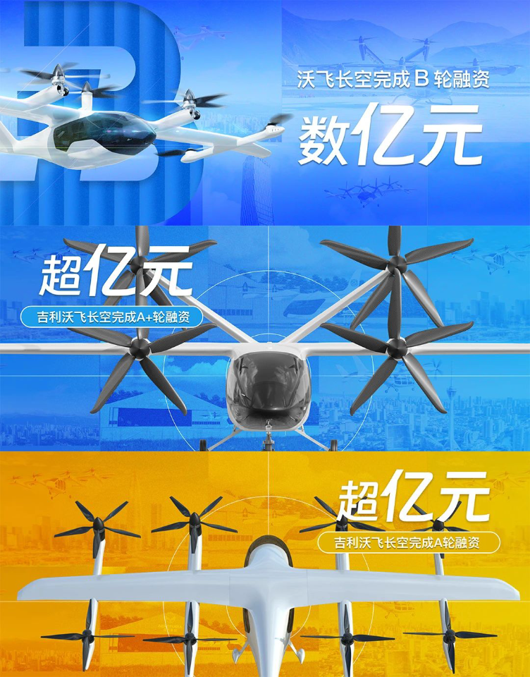 成都重产基金战略投资沃飞长空